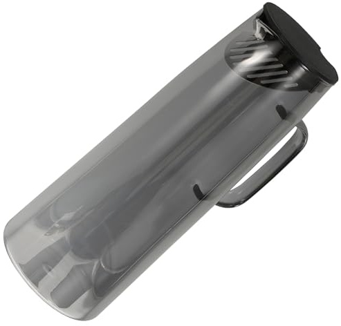 MUELODSIC Jarra de Vidrio para Agua y Té con Tapa Filtro para Infusiones Resistente y Fácil de Limpiar para Hogar y Restaurante