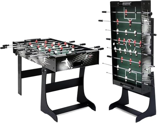 CARROMCO Rialto XT Tischkicker| Klappbarer Kinder - & Jugend - Kickertisch