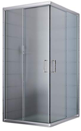 Box Doccia Rettangolare 80x100 H185 Stampato C 6mm mod. Alabama