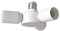 Eglo Adaptador E27 3 portalámparas, Blanco