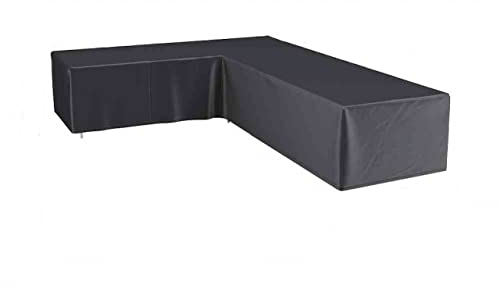 AeroCover Schutzhülle für L-förmige Lounge-Sets L330xR255x100xH70 cm Schutzhaube Sitzgruppe