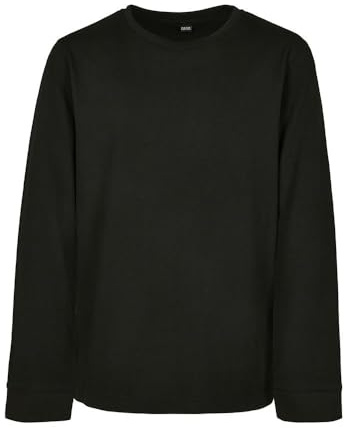 Build Your Brand Kids Longsleeve, Black, 110/116