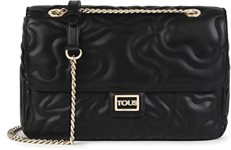 TOUS, BANDOLERA SOLAPA M. K DREAM para Mujer, NEGRO, MEDIANO