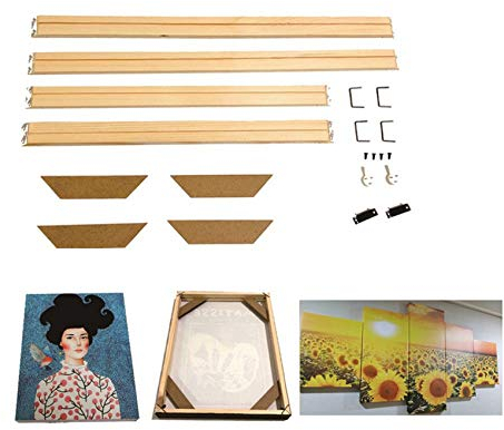 GAOHOU DIY 40*50cm Canvas Stretcher Bars Frames Wooden Strips Kits for Oil Painting Art