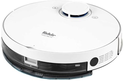 Fakir RS 770 - Roboterstaubsauger | Saugroboter mit Wischfunktion & Wassertank | 4000 Pa | 150 Min