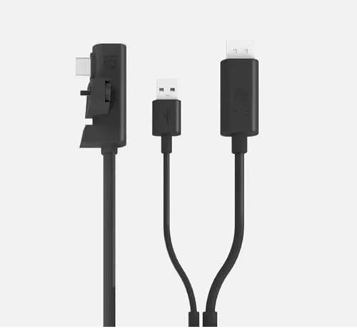 GFTVRCE Pico NEO 3 PRO DP Cable, Direct Connection USB-C to DisplayPort, STEAM Link Cord, for Tab S2 - USB Type-C to Cable, Black