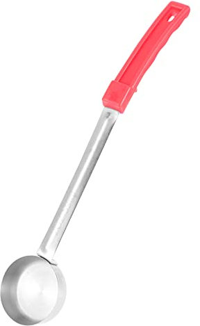 BIUDECO Pizza Sauce Serving Spoon and Portion Control Ladle 2 Ounce Stainless Steel Flat Bottom Kitchen Sauce Scoop for Precise Food Portioning and