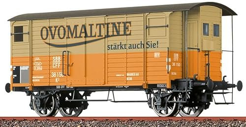 50973 H0 Gedeckter Güterwagen K2, SBB, Ep.II 'Ovomaltine'