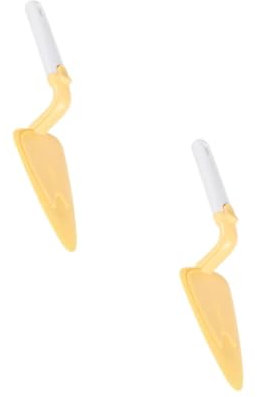 SOLUSTRE 2piezas Espátula para Pasteles y Pizzas Herramienta Multifuncional para Repostería y De Limpiar Diseño Ergonómico para Doméstico y Profesional