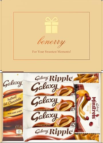 Luxury Chocolate Letterbox Gift – 7 Assorted Chocolates – Gift for Birthdays, Father’s Day, Mother’s Day, Christmas, Thank You, Him, Her, Kids