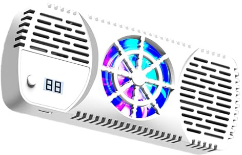 Whoasyst Tablet Coolers Suction Cooling Fan 6inch Radiator Fan Gaming Semiconductor For Laptop Phone Radiator