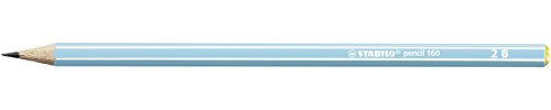 STABILO - Bleistift - pencil 160 in blau - 12er Pack - Härtegrad 2B