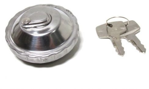 Tankdeckel abschließbar (30mm, Chrom) – passend für Hercules, Zündapp, Kreidler, Puch, Solo, DKW, KTM, Tomos – inkl. 2 Schlüssel