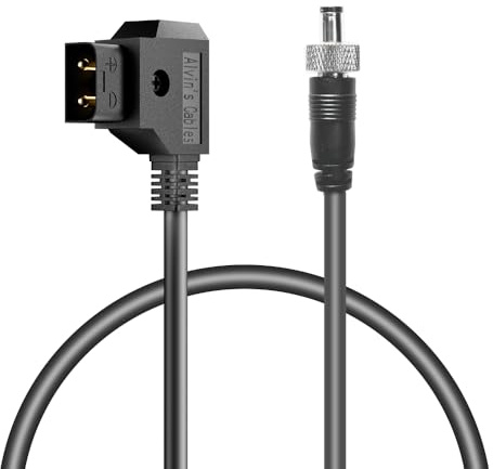 Alvin's Cables Locking DC auf D-Tap Stromkabel für Atomos Monitor Video Devices PIX-E7 PIX-E5 7 Touchscreen Display Hollyland Mars 400s