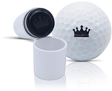 SWVL Sports Golfball-Stempelmarker, Verschiedene Designs, Gesichter, Emojis, Symbole und mehr