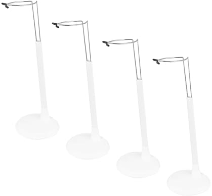WOONEKY 4stücke Puppenständer Aus Stabilem Material Höhenverstellbar Puppenhalter Für Präsentationsständer Sicher Und Langlebig Für Puppenfiguren
