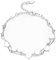 RDNKVB Armband für Damen, Silberarmband Damen, 925 Silber, Herz Armband, Freundschaftsarmband, Verstellbare Armkette, Geschenke für Frauen Mädchen (Silber)