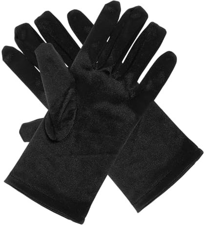 GALPADA 1paar Elegante Damen Satin Abendhandschuhe Für Hochzeiten Partys Und Tanzaufführungen Kurze Stilvolle Accessoires Für Formelle Anlässe Erhältlich