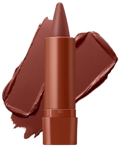 Boobeen Matte Nude Lipstick Lip Liner, hochpigmentierter, samtiger, cremiger Lippenstift Lipliner für Frauen, matte Lippenfarbe mit glatter, voller Deckkraft