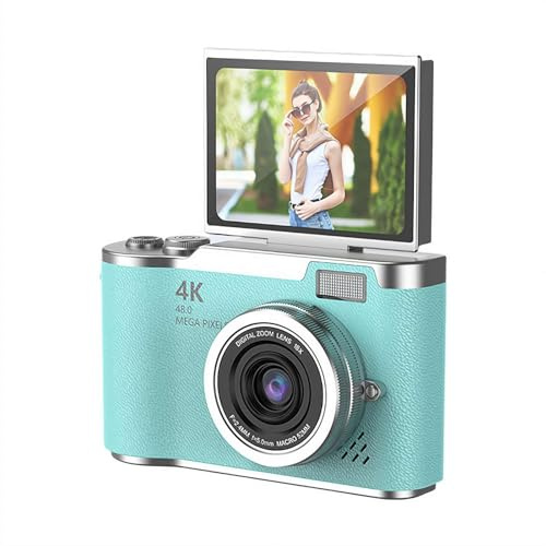Fotocamera digitale 1080P per fotografia e video, DC5500, mini fotocamera tascabile con schermo a scatto, display da 2,4, MP3, filtri, giochi, batteria ricaricabile, fotocamera da viaggio e vlogging