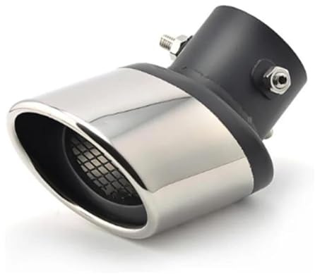 Para O&pel Para Mokka Para Corsa D Embellecedores Universales Acero Inoxidable Para Silenciador Coche O&pel Mokka Corsa Tubo Escape Coche