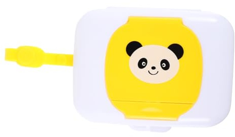 Gatuida Estuche Portátil para Pañuelos Húmedos Caja para Pañuelos Húmedos para Bebés para Uso Exteriores y Viajes Material Resistente y Fácil de Llevar