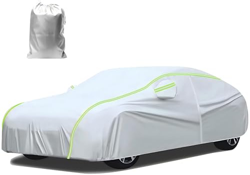 Funda Coche para Renault 19 16V Sedan 1992-1994 Fundas para Coche Impermeable Exterior Protección Total Todo Clima contra Lluvia,Sol y Nieve,UV Ajuste