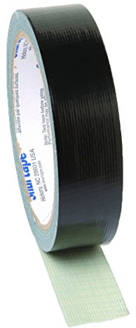 Brinox B61100N Nastro Americano, Nero, 25 mm x 10 m