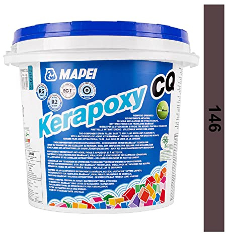 MAPEI Kerapoxy CQ Epoxidharz Fugenmörtel 3 kg 146 dunkelbraun