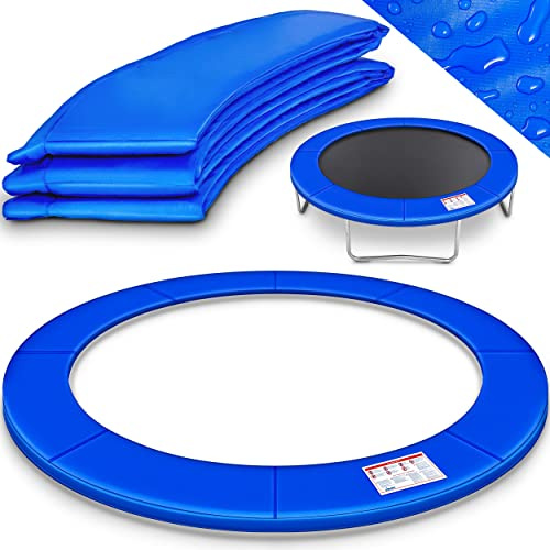 KIDUKU® Trampolin Randabdeckung Ø 244 305 366 427cm | Randschutz Extra Dick | Federabdeckung 100% UV-beständig & Wetterfest | Ersatz Trampolinzubehör Rand Federschutz Universell