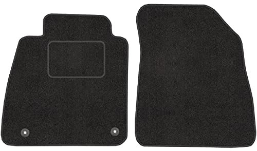 Vorne Velour Fußmatten Satz für Nissan Micra K14 (ab 2016) - 2-teilig - Passgenau