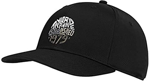 TaylorMade Herren Tm 1979 Logo Cap, Schwarz, Einheitsgröße EU
