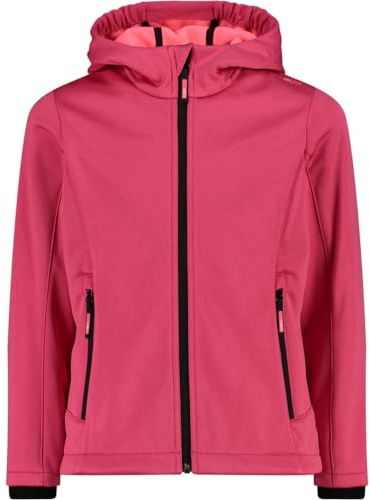 CMP - Kid G-Jacke mit fester Kapuze, Fuchsia Mel., 128
