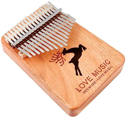 OFFSCH 1satz Tasten Kalimba Daumenklavier Tragbares Musik-instrument Für Anfänger Leichtgewicht Mit Tutorials Für Familienfeiern Und Freizeitaktivitäten