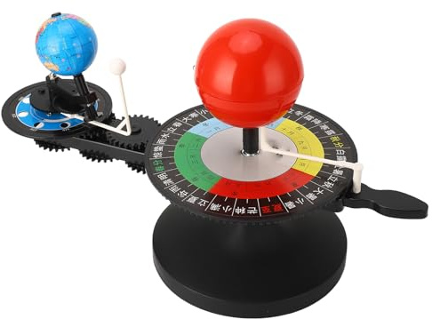 Haofy Astronomie-Modell, Sonne, Erde, Mond, Kit, Bessere Darstellung mit Sonnenmodell und Mondplatte, Einfacheres Lernen für Bildung, PVC, Sonnensystem-Modell für