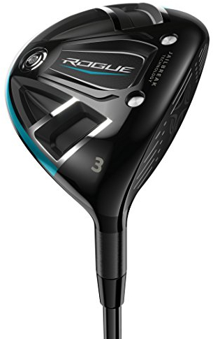 Callaway Golf 2018 Herren Rogue Fairway Holz, Linke Hand, Synergy, 60G Schaft, Regular Flex, 5 Holz, 19 Grad