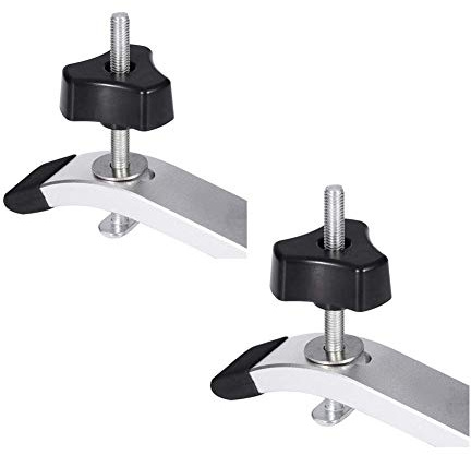 2 Pcs Schnellspannklemmen Set Aus Metall Für T Nut Schienen Werkzeug Zur Holzbearbeitung Spannvorrichtung Für Frästisch Und Hobelmaschine