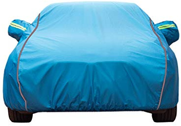Copriauto Compatibile con BMW 335i Cabrio Auto Vele da Protezione Solare a Pioggia e Polvere antigelo Ispessimento di Isolamento in Tessuto Oxford Car Cover Un telone (Color : Blue)