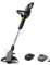 Alpina ATR 20 Li Kit Decespugliatore a Batteria, Ampiezza 25cm, Batteria 20V (2Ah) e Caricatore Inclusi grigio