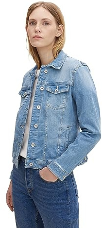 TOM TAILOR Veste En Jean En Coton Biologique Femme