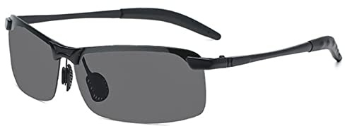 ADITAM Photochrome Brille Polarisierte Sonnenbrille Herren Damen Sonnenschutz Nachtsichtbrille zum Angeln Double the Comfort