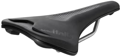 Selle Italia MODEL Y - Sella Bici MTB, Green 100% Sostenibile, Bicicletta Off-Road, MTB e e-bike, Telaio in TI 316 Leggero e Ultra-Resistente - Taglia unica L2, Nero