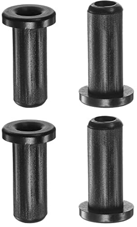 QUARKZMAN 4pz Flangiato Manicotto 6mm Foro 10mm OD 28.5mm Lunghezza Bianco | Cuscinetti, Boccole, Nylon, per Albero