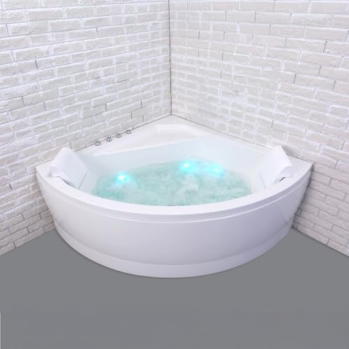 SPALINA SELONIA Wave - Bañera de hidromasaje Clásica L. 140 x l. 140 cm