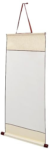 HOODANCOS Professionelle Chinesische Kalligraphie-papierrolle Tragbare Weiße Malrolle Mit Klarer Struktur Reißfest Vielseitig Für Malerei Kalligraphiezubehör Anfänger Profis Geeignet
