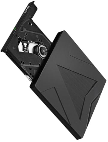 OSALADI Black External Dvd Drive Abs USB 3.0 Dual Interface Type-c