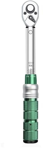 MZZKFC Clé dynamométrique Clé Double Direction 72 Dents, Clé Dynamométrique 1/4 Drive avec Poignée Aluminium Et Ressorts Importés, Clé Dynamométrique en Pouces pour Vélo Et Moto(2.5-25 Nm)