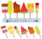 BDSHUNBF Heladeria Juguete, Tienda de Helados con Conos, Juguete de Helado, Tienda de Helados con Accesorios, Utensilios Cocina Juguete, Cocinita Infantil Regalo para Niños y Niñas (Lindo, 7)