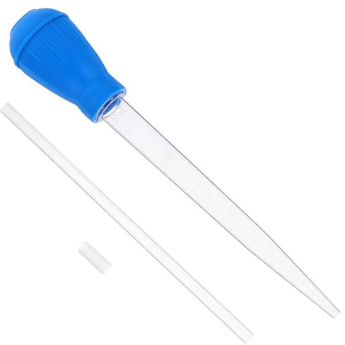 FONDOTIN Aquarium Pipette Fish Tank Cleaner with Extender Efficient Aquarium Cleaning Tool Easy to Use for Freshwater Fish Tanks Compact Size for Aquarists