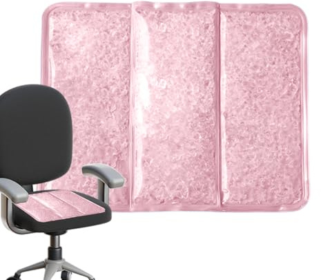 Almohadilla fría, almohada de refrigeración de gel plegable, almohadilla de agua reutilizable, cojín frío multiusos para viajes, camping, noche, al aire libre, lugar de trabajo, hogar, estudio, ver la